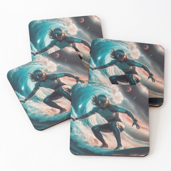 Item preview, Space Surfer with sunglasses designed and sold by DunuStore.