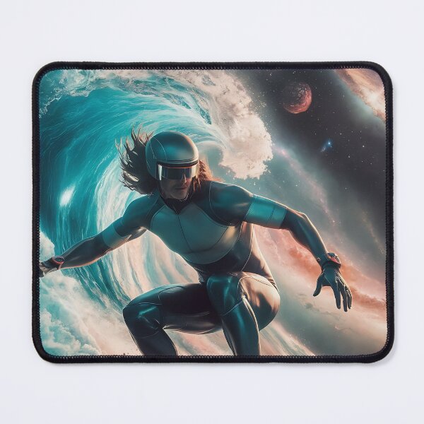 Item preview, Space Surfer with sunglasses designed and sold by DunuStore.