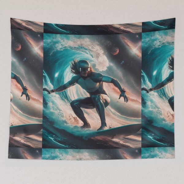 Item preview, Space Surfer with sunglasses designed and sold by DunuStore.