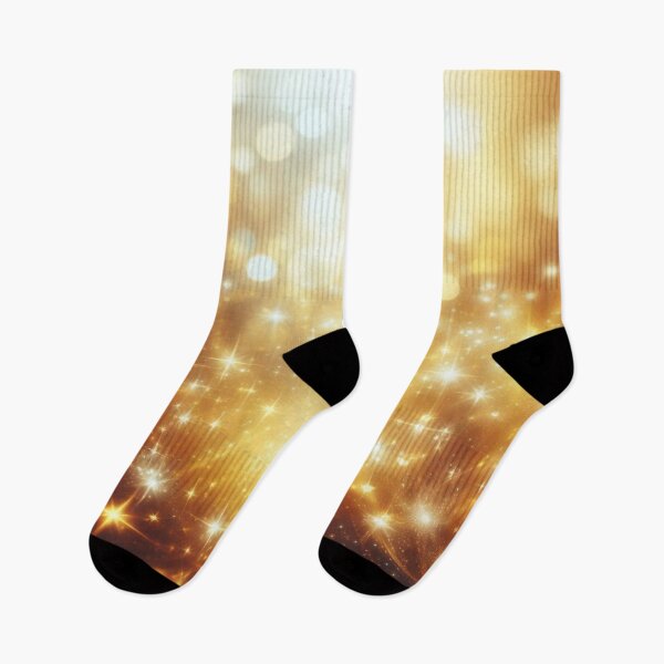 Item preview, sparkling stars in gold designed and sold by bernhagen.