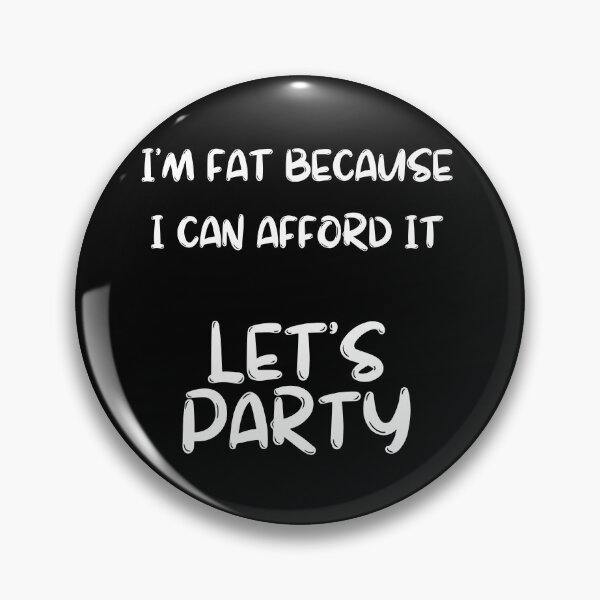 Item preview, I'M NOT SHORT, I'M FAT, I'M FUN SIZED T-SHIRT designed and sold by BlueGoldArt.