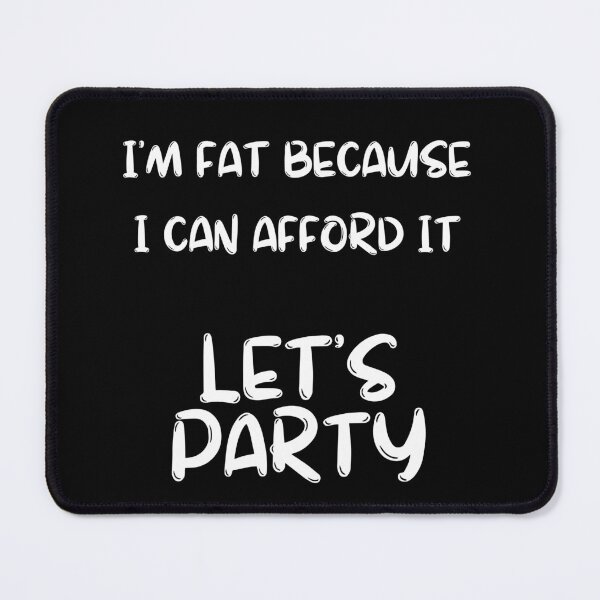 Item preview, I'M NOT SHORT, I'M FAT, I'M FUN SIZED T-SHIRT designed and sold by BlueGoldArt.
