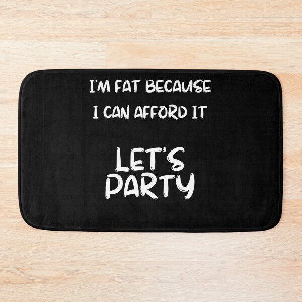 Item preview, I'M NOT SHORT, I'M FAT, I'M FUN SIZED T-SHIRT designed and sold by BlueGoldArt.