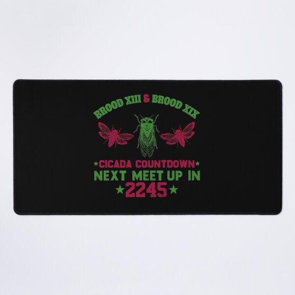 Item preview, Cicada Countdown, Brood 13 & Brood 19, Next Meet Up In 2245 designed and sold by ArtByKatti.