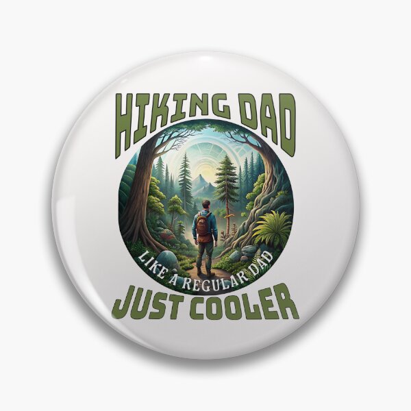 Item preview, Cool Hiking Dad Outdoor Fathers Day Gift Idea designed and sold by ZeptepiTrends.
