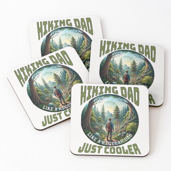 Item preview, Cool Hiking Dad Outdoor Fathers Day Gift Idea designed and sold by ZeptepiTrends.