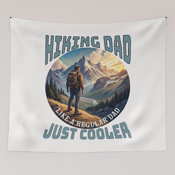 Item preview, Hiking Dad Fathers Day Gift Idea designed and sold by ZeptepiTrends.