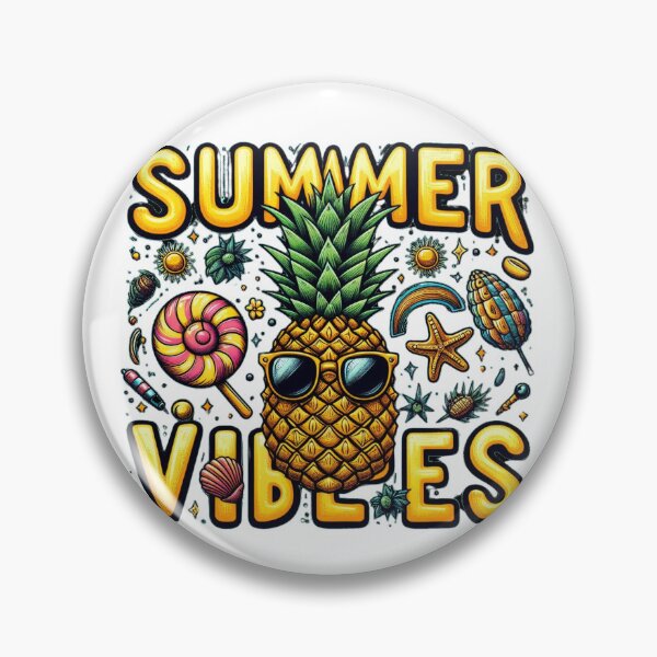 Item preview, Summer Vibes Cute Pineapple designed and sold by HeeShirt.