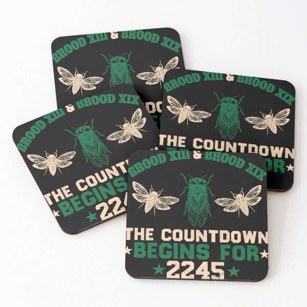Item preview, Brood 13 & Brood 19, The Countdown Begins For 2245, For Entomologiste designed and sold by ArtByKatti.