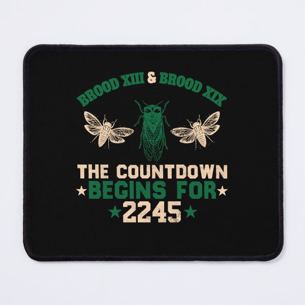 Item preview, Brood 13 & Brood 19, The Countdown Begins For 2245, For Entomologiste designed and sold by ArtByKatti.