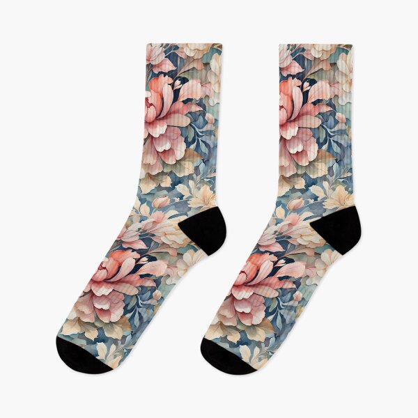 Item preview, Colorful Watercolor Flowers designed and sold by Victoria Riabov.