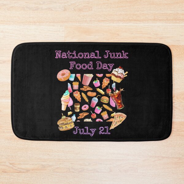 Item preview, National Junk Food Day Fun Colorful Design designed and sold by EarthArtDesigns.