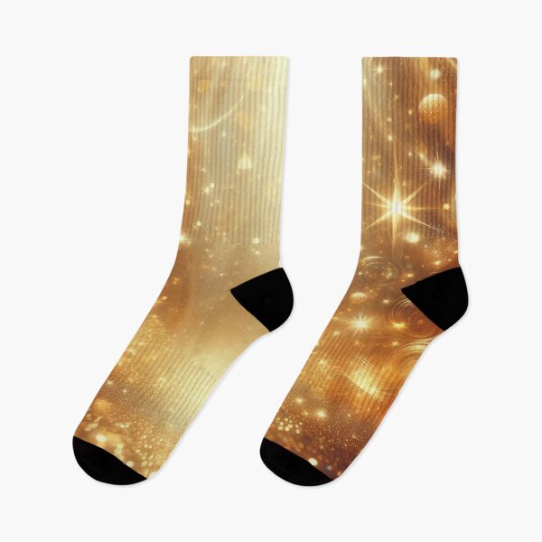 Item preview, sparkling stars in gold designed and sold by bernhagen.