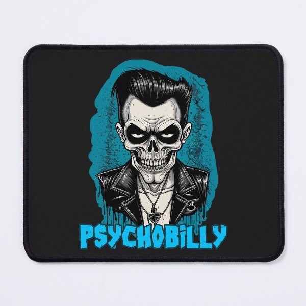 Item preview, Psychobilly skullboy designed and sold by MetalSatyrShop.