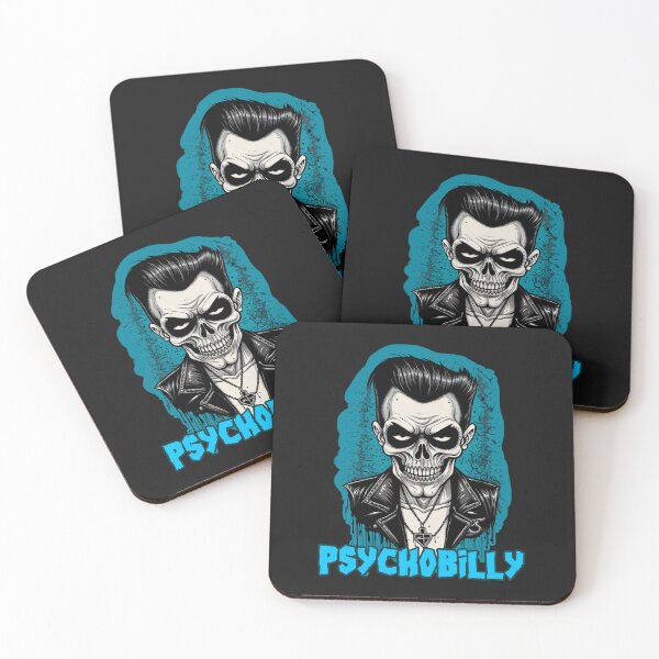 Artikelvorschau, Psychobilly Totenkopfjunge entworfen und verkauft von MetalSatyrShop.