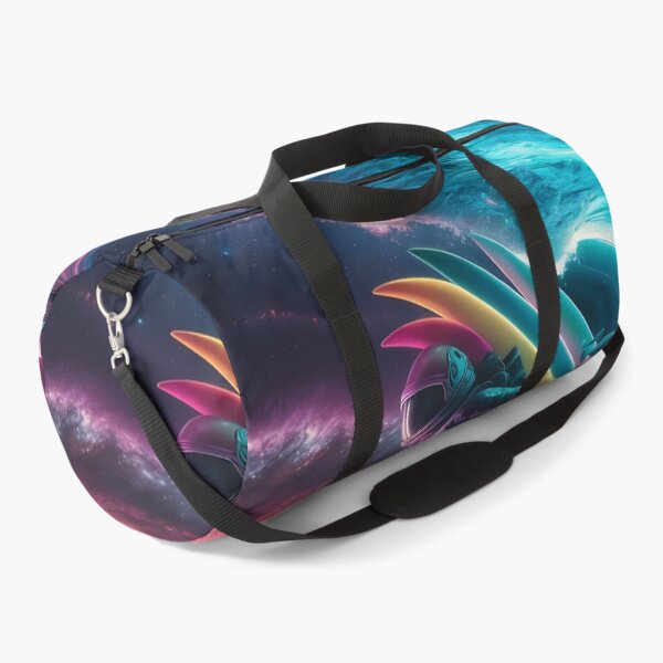 Item preview, Rainbow Space Surfer man with surfing boards designed and sold by DunuStore.