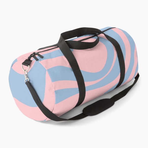 Item preview, Pastel Pink and Light Blue Retro Liquid Swirl Abstract 2 designed and sold by kierkegaard.