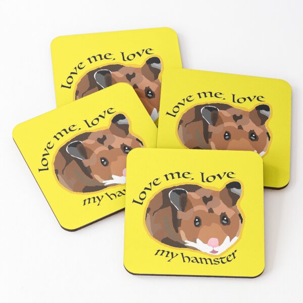 Item preview, Love me, love my hamster designed and sold by NatLeBrunDesign.