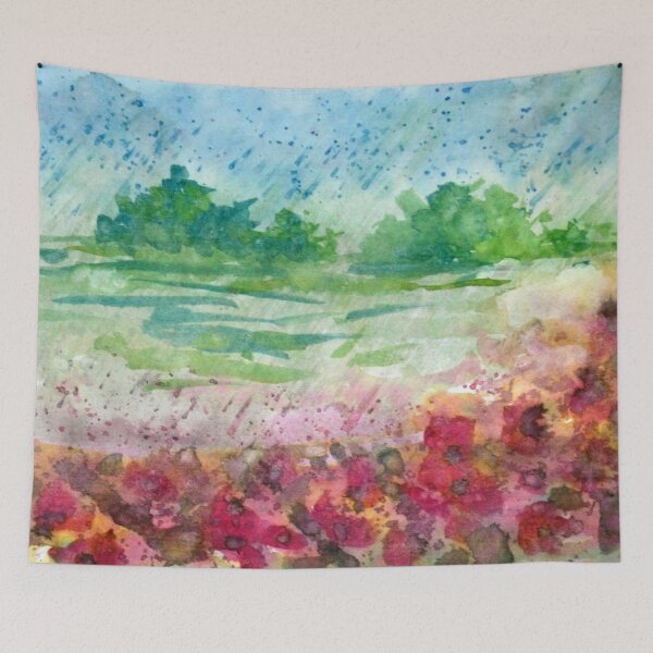 Item preview, Rainy Fields  designed and sold by Sebastian Grafmann.