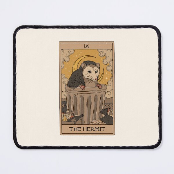 Item preview, The Hermit - Possum Tarot designed and sold by Thiago Corrêa.