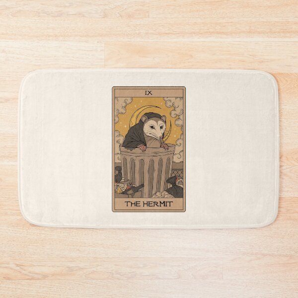 Item preview, The Hermit - Possum Tarot designed and sold by Thiago Corrêa.