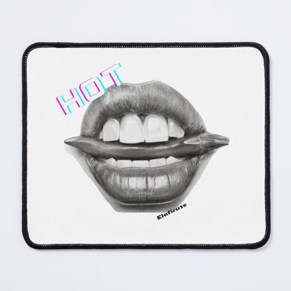 Item preview, Pencil drawing pepper in mouth designed and sold by Elafiruze23.