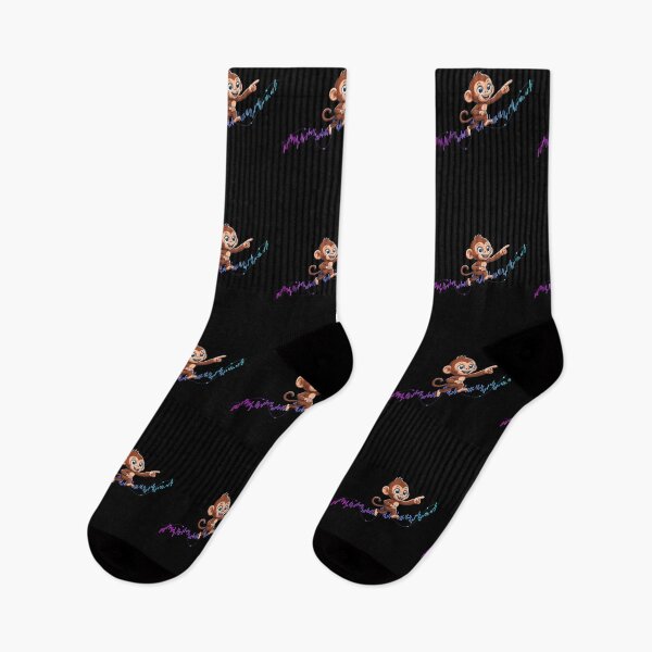 Item preview, a cute monkey marches up the chart designed and sold by CryptoFunMerch.