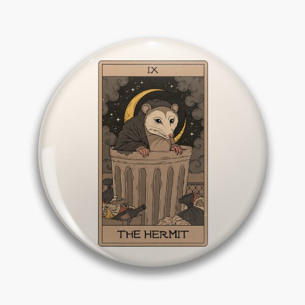 Item preview, The Hermit - Possum Tarot designed and sold by Thiago Corrêa.
