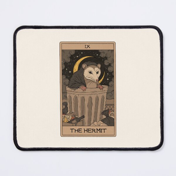 Item preview, The Hermit - Possum Tarot designed and sold by Thiago Corrêa.