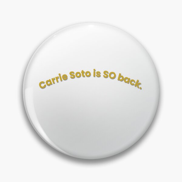 Item preview, Carrie Soto Is SO Back. designed and sold by Danielle-karol.