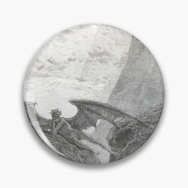 Item preview, Satan resting on the Mountain,” from Gustave Doré’s illustrations of Paradise Lost Gustave Dore designed and sold by TeeARTHY.