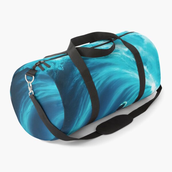 Item preview, Space Surfer with black and blue surface waves designed and sold by DunuStore.