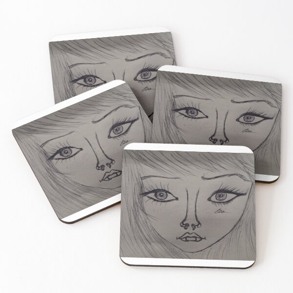 Item preview, Pencil art girl face  designed and sold by McFleur's Lens.