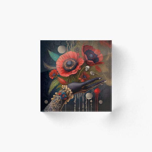 Item preview, Shadow bloom, noir nature designed and sold by Tatiana Defries.