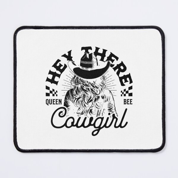 Item preview, Hey there cow girl, cowboy quote ,funny quote designed and sold by Radgraphic.