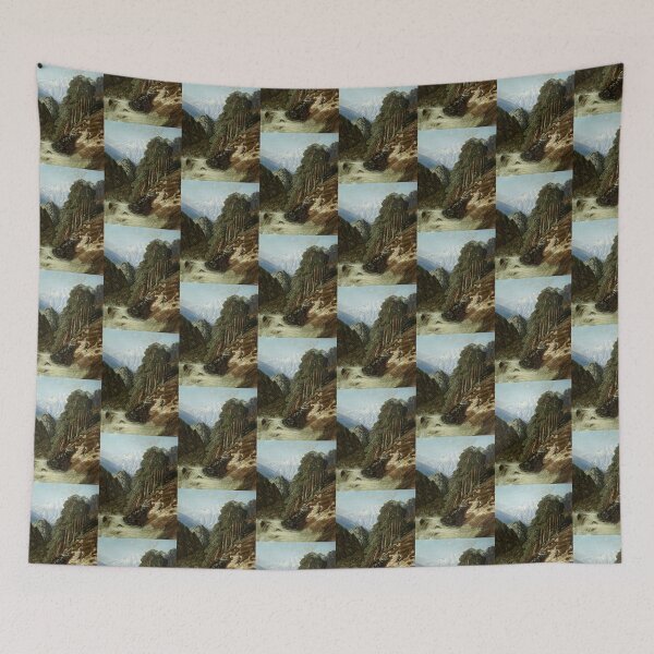Item preview, Gustave Dore Alpine Landschaft mit Wildbach designed and sold by TeeARTHY.