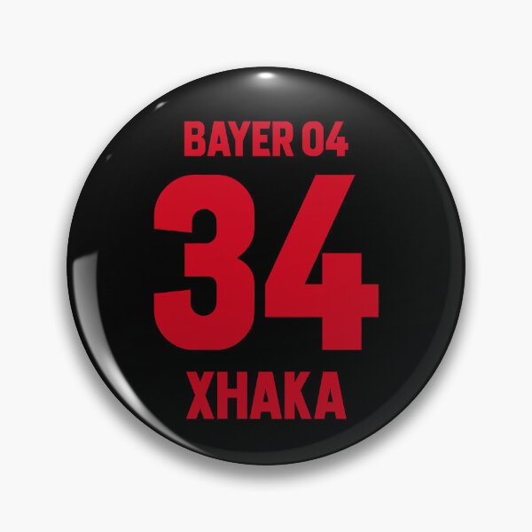 Item preview,  Granit Xhaka 34 Leverkusen Jersey 23/24 designed and sold by Alimator.