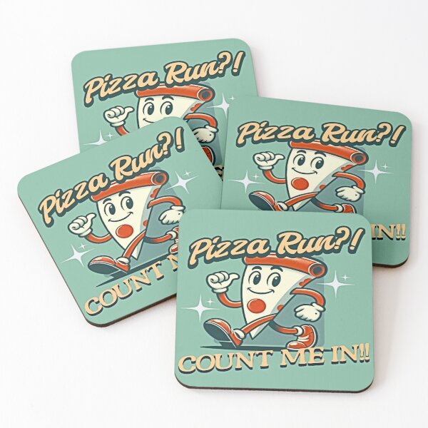 Item preview, Pizza Run Enthusiast Humorous Athletic Motivation Art designed and sold by gleefulme.