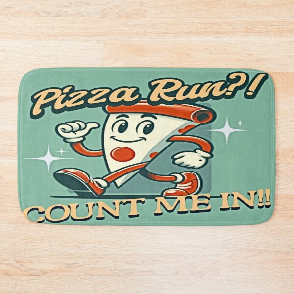 Item preview, Pizza Run Enthusiast Humorous Athletic Motivation Art designed and sold by gleefulme.