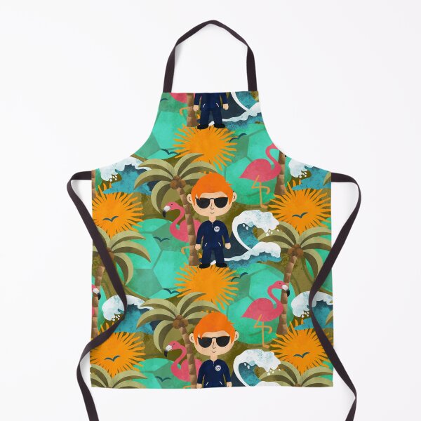 Item preview, Cute Argentina Conan O’Brien Must Go Tropical Football Pattern designed and sold by lingartdesign.
