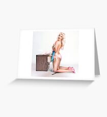 Don't Peek Greeting Card