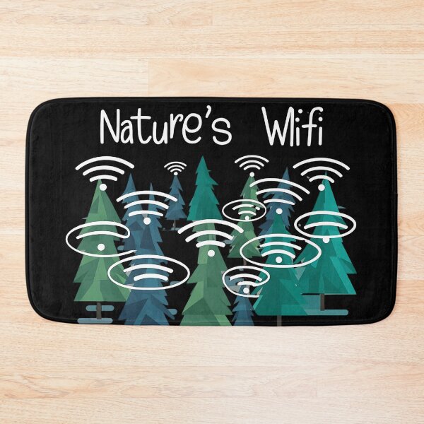 Item preview, Nature’s Wifi Funny Hiking and Camping designed and sold by Little Designs.