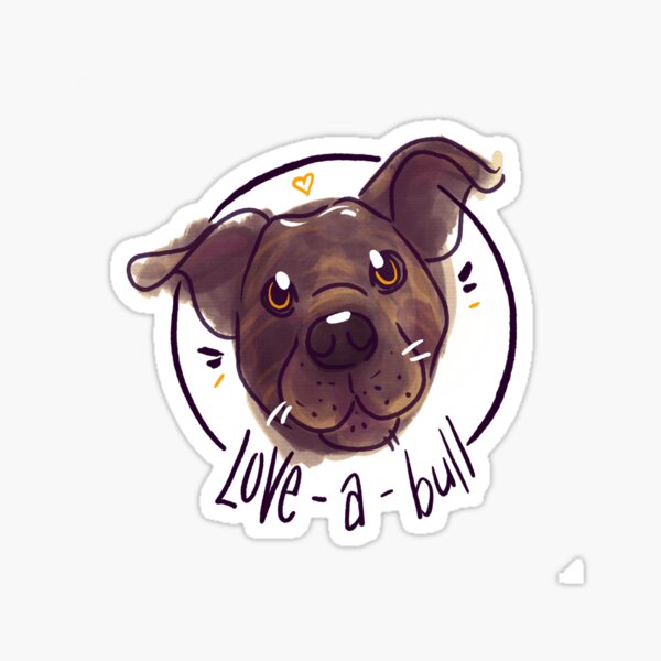Artikel-Vorschau von Liebe-ein-Stier (Brindle), designt und verkauft von amanda-key.