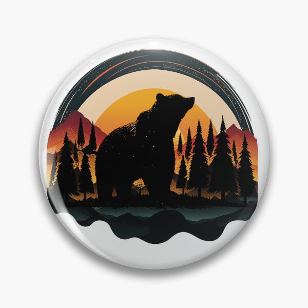 Item preview, Traditional Mighty Bear nature designed and sold by AnxiousVariance.