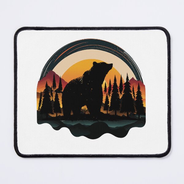 Item preview, Traditional Mighty Bear nature designed and sold by AnxiousVariance.
