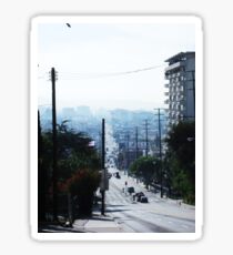 Hollywood Cityscape Photography Sticker