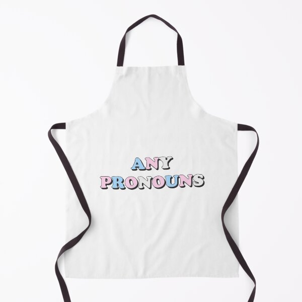 Item preview, any pronouns trans pride flag pronouns designed and sold by wordswithfonts.