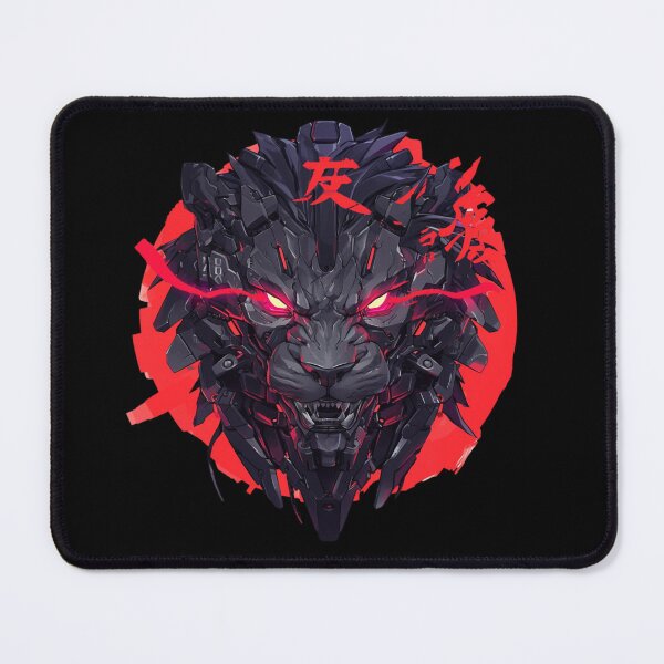 Item preview, Cyber Black Lion // Black lion // Cool Animal // Cyber Animal // Future Animal Art // Animal Warrior // Animal Cute Art // Gaming Aesthetic stickers designed and sold by SMARTKIT  DESIGNAGENCY.