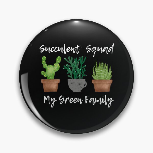 Item preview, Succulent Squad My Green Family - gifts for plant lovers designed and sold by alczar.