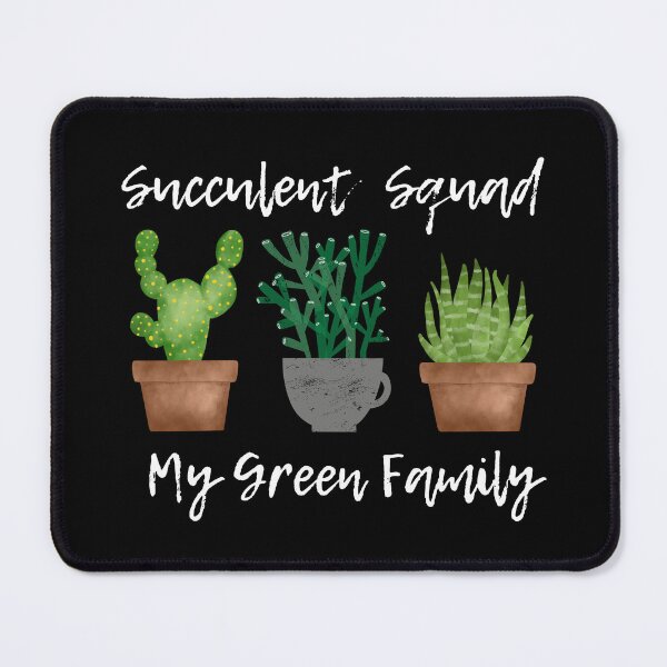 Item preview, Succulent Squad My Green Family - gifts for plant lovers designed and sold by alczar.